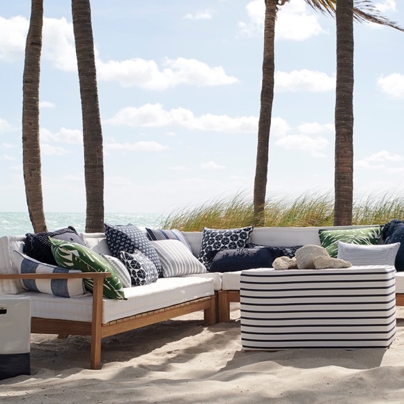 Serena & Lily Citrus Pillow Cover Outdoor 20x20 - Picture 4 of 10